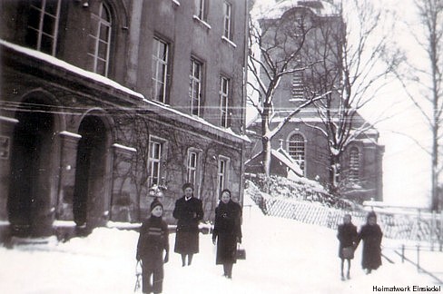 In der Kinderlandverschickung in Einsiedel 1944