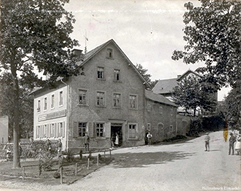 Kirchgasse 1 in Einsiedel um 1890