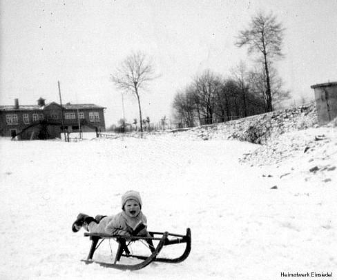 Naturbad und Schweizerhäusel Einsiedel im Winter 1938