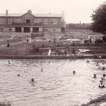 Badebetrieb im Naturbad Einsiedel