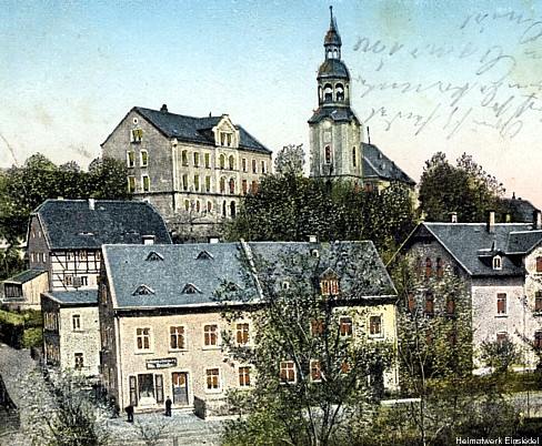 3. Schule Einsiedel um 1902