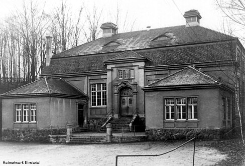 Schulturnhalle Einsiedel ursprüngliche Bauausführung von 1912