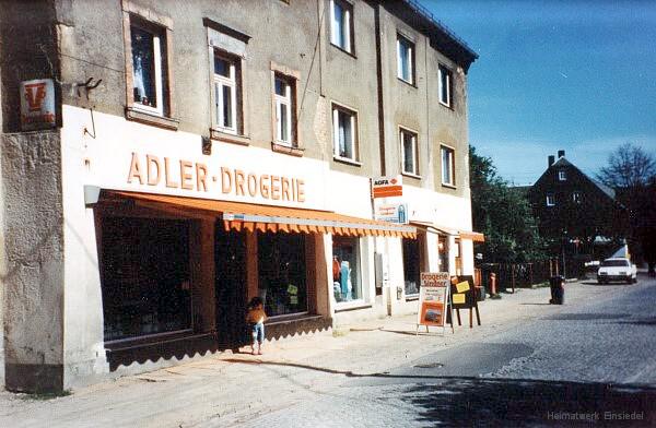 Drogerie Lindner in Einsiedel 1991