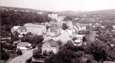 Einsiedler Neue Straße, oberer Teil 1975