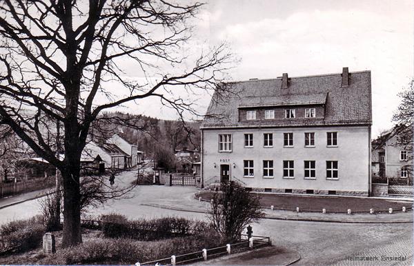 Einsiedel: Post und Luthereiche 1957
