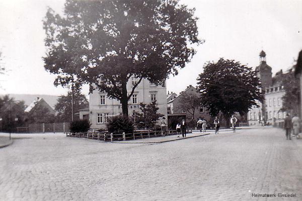 Luther-Eiche Einsiedel in den 1930er Jahren