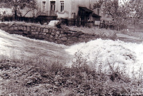 Wehr der Wattefabrik Hahn