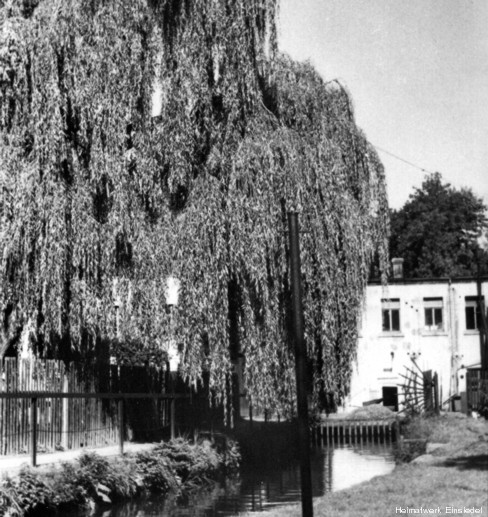 Mühlgraben der Firma Hahn 1940
