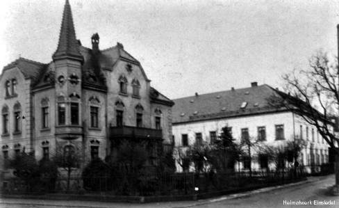 Villa und Wattefabrik Hahn in Einsiedel nach 1900
