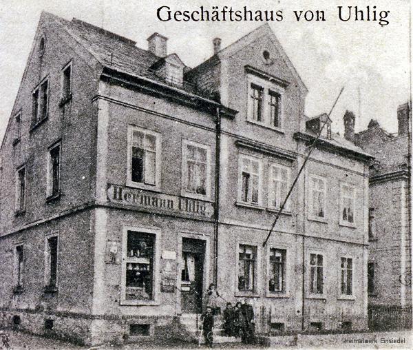 Kolonialwaren Uhlig Einsiedel 1916