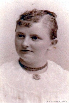 Elise Marie Ehinger, verheiratet Müller