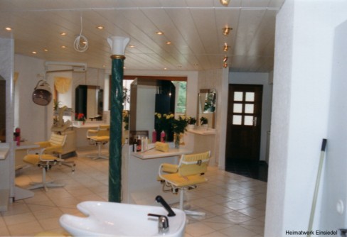 Frisör Andra Hamar, sanierter Salon 1996