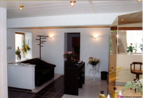 Wartebereich Friseursalon Andrea Hamar, Einsiedel