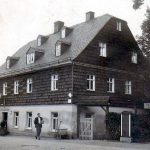 Restaurant zum Bahnhof in Einsiedel in den 1930er Jahren