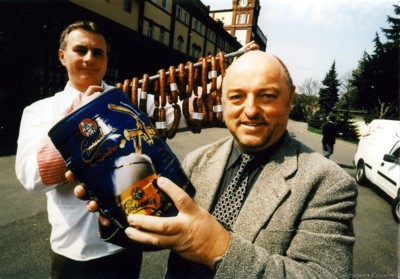 Zwickelbierfest des Einsiedler Brauhauses Ostern 2000