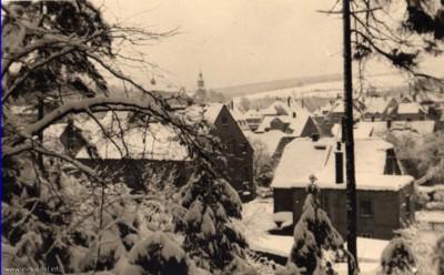 Bäckerei Nötzel, rückwärtige Ansicht von 1934.