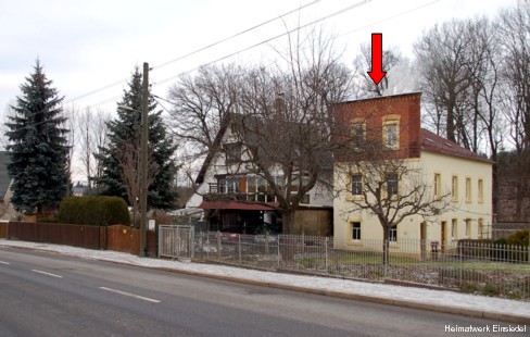Ehemalige Stellmacherei reichel und Nebengebäude des Nachbargrundstücke im Dezember 2007