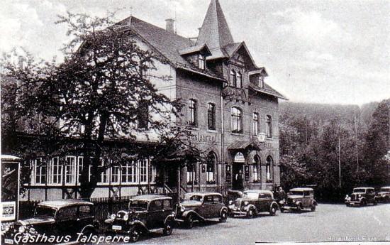 Restaurant zur Talsperre, Einsiedel, 1930er Jahre