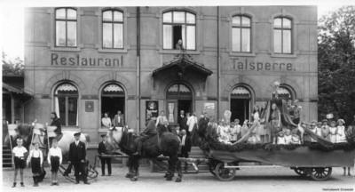 Kinderfest in Einsiedel im Juli 1931