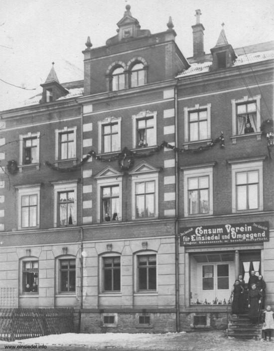 Roter Konsum in Einsiedel um 1920