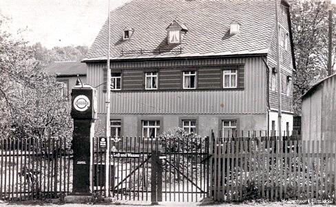 Tankstelle/Zapfsäule "Standard", Einsiedel, Ende der 1930er Jahre