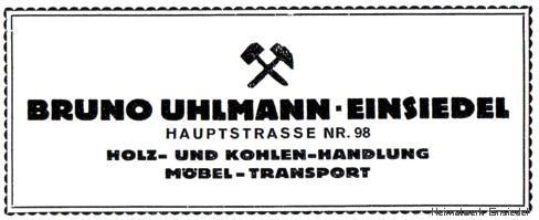 Werbung Bruno Uhlmann 1926