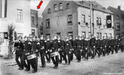 Freiwillige Feuerwehr Einsiedel, Umzug in den 1930er Jahren