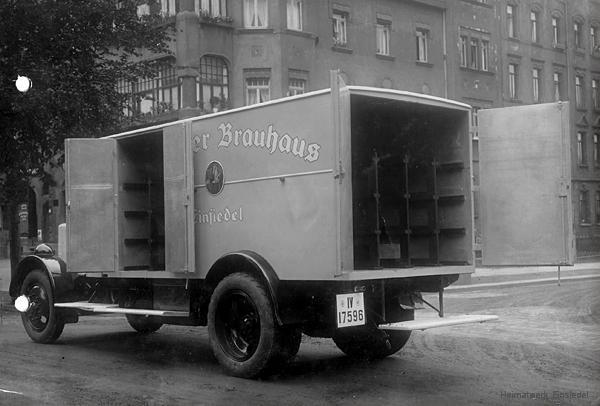 Büssing Lkw des Einsiedler Brauhauses