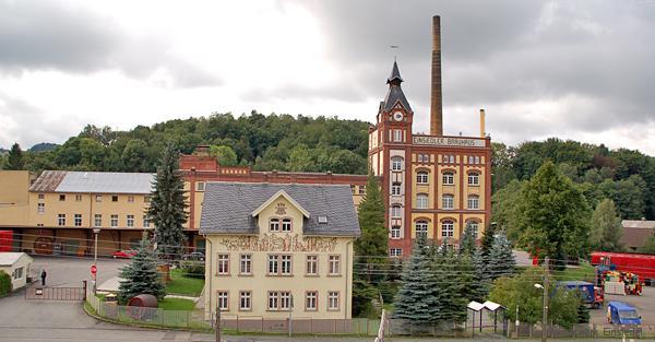 Die Privatbrauerei "Einsiedler Brauhaus" im September 2005