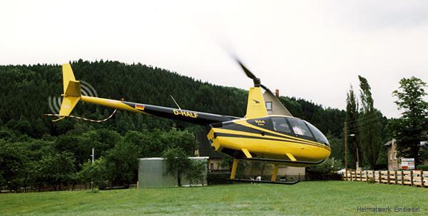 Hubschrauberrundflüge zum Einsiedler Brauereifest 1999