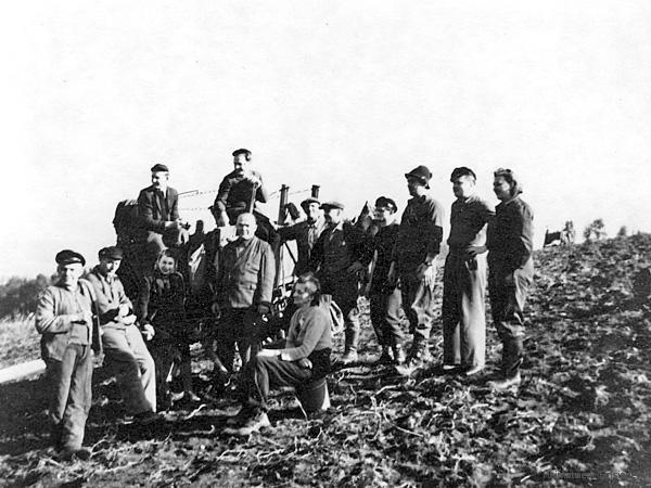 Aktivitäten in der bRauerei Einsiedel 1954