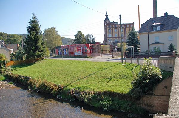 Grundstück des ehemaligen Roscherhäusels in Einsiedel im September 2006Einsiedler Hauptstr. 119