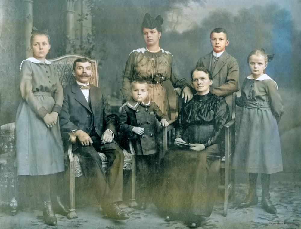 Die Familie Roscher um 1905