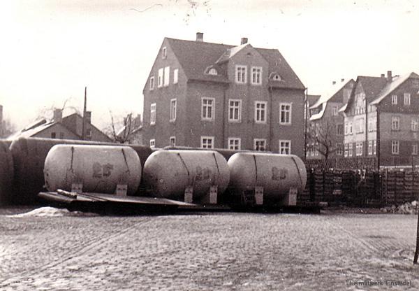 Druck- und Lagertanks im Einsiedler Brauhaus 1972