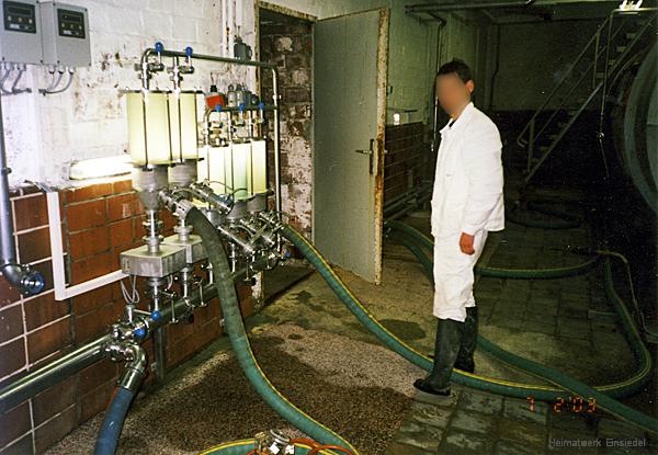 Verschneidbock der Einsiedler Privatbrauerei 2003