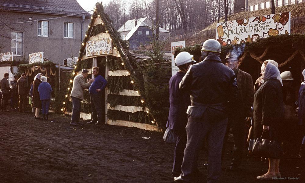 Einsiedler Weihnachtsmarkt 1973