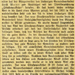 Zeitungsartikel über neuen Straßenaufseher in Einsiedel 1938