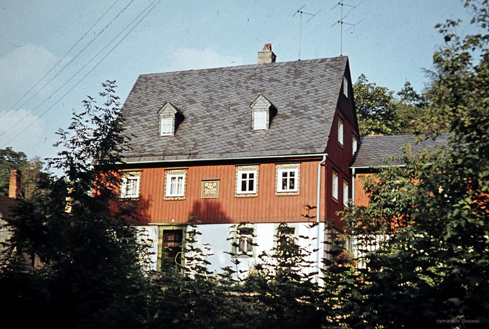 Viertel-Maler: Sein Wohnhaus Mitte der 1960er Jahre.