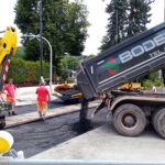 Asphaltierung am Bü Hauptstraße - Bilder vom Tage