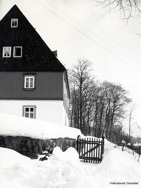 Uferstraße 9 in Einsiedel um 1965