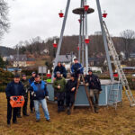 Pyramidenabbau in Einsiedel - Bilder vom Tage