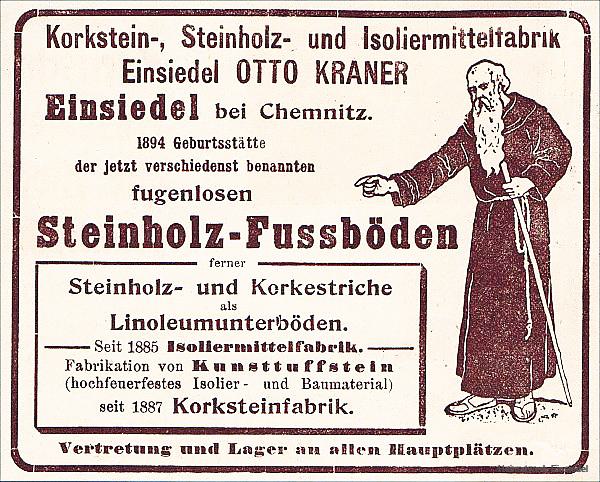 Werbung Kraner Einsiedel 1906