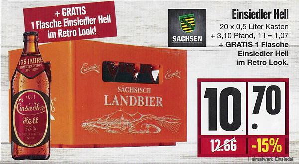 Angebot Einsiedler mit Retroedikett