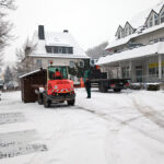 Abbau Weihnachtsmarktbuden - Bilder vom Tage