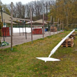 Maibaum liegt bereit - Bilder vom Tage