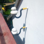 Porzellan-Isolatoren - Bilder vom Tage