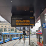 Geändert Verkehrsführung - Bilder vom Tage