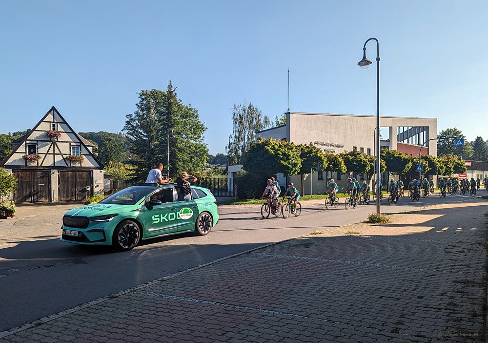 Friedensfahrt durch Einsiedel - Bilder vom Tage