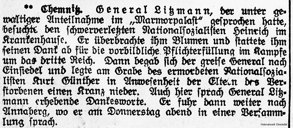 "Erzgebirgischer Volksfreund", 12. April 1930