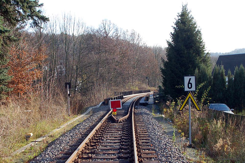 Balkenbrücke km 10,504 CA in Einsiedel